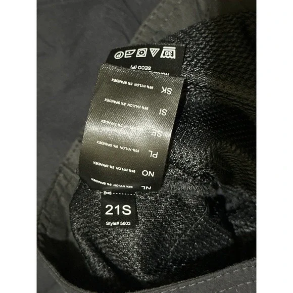 Kuhl Mens Chino Pants 30x32 Dark Grey Nylon Blend Hiking Zipper Pockets Trail - Picture 5 of 8